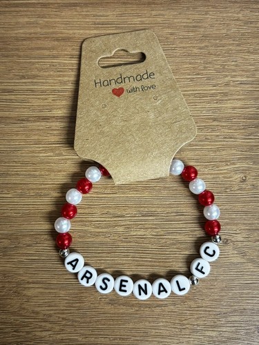 Pearl bead bracelet football - pearl,