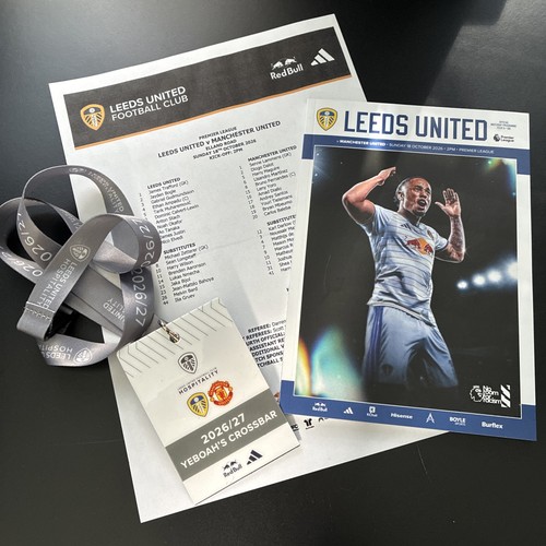 Leeds united manchester - united, v