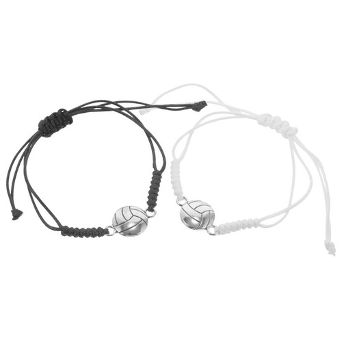 Volleyball pendant bracelets - volleyball,