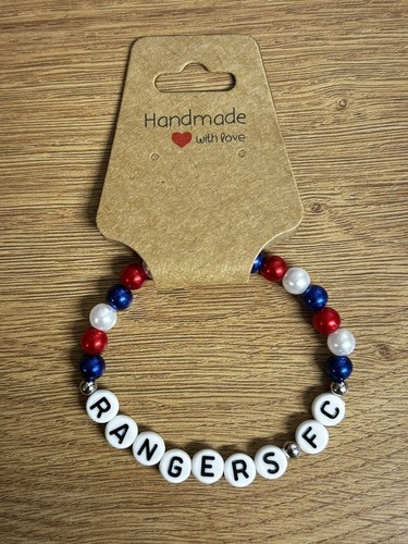 Pearl bead bracelet football - pearl,
