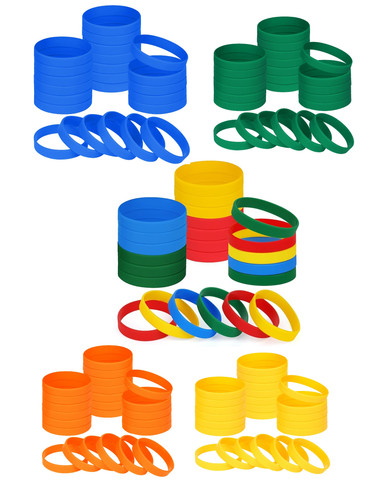 Silicone wristbands - x,