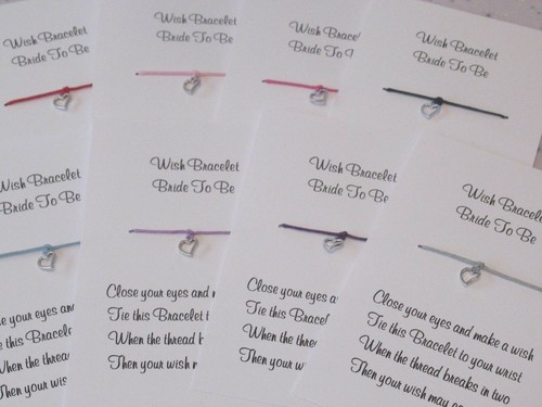 Hen party wish bracelet - party,